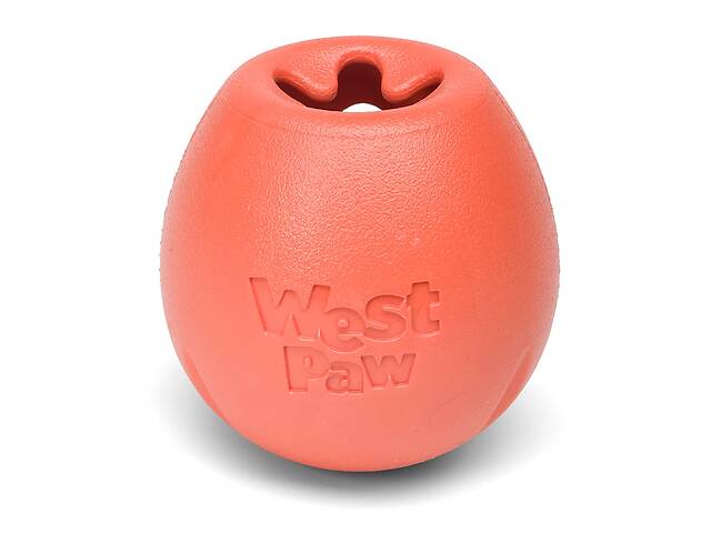 Игрушка для собак West Paw Rumbl оранжевая 10 см