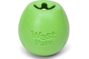 Игрушка для собак West Paw Rumbl зеленая 10 см