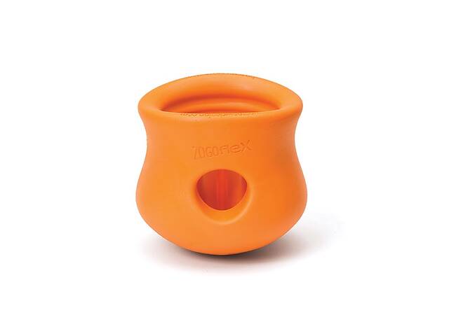 Игрушка для собак West Paw Toppl Dog Toy оранжевая 8 см