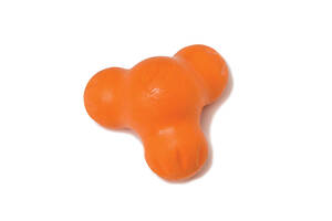 Игрушка для собак West Paw Tux Treat Toy оранжевая 13 см