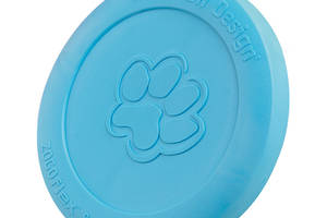 Игрушка для собак West Paw Zisc Flying Disc голубая 17 см