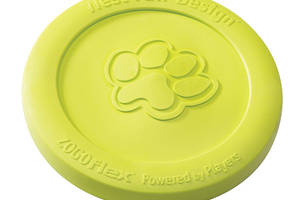 Игрушка для собак West Paw Zisc Flying Disc зеленая 17 см