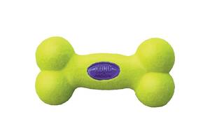 Игрушка KONG AirDog Squeaker Bone воздушная кость для собак средних пород М 7.6 x 15.9 x 4.4 см Желтый (035585775296)