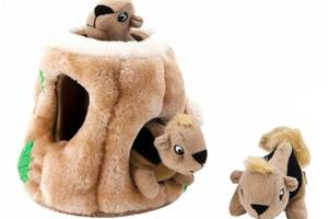 Интерактивная игрушка для собак прятки Тайник Белки Outward Hound Hide-A-Squirrel (Аутвард Хаунд)