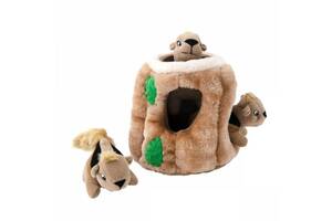 Интерактивная игрушка для собак прятки тайник с белками Outward Hound Hide-A-Squirrel (Аутвард Хаунд)