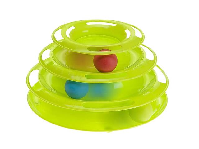 Интерактивная игрушка с мячиками для котов Ferplast Twister (Ферпласт Твистер)