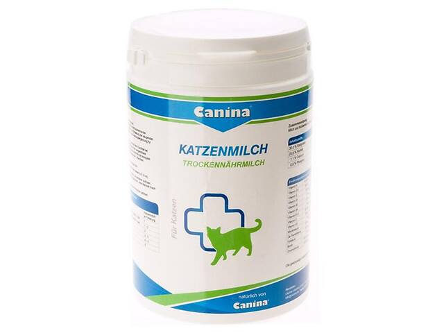 Заменитель молока для котят Canina Katzenmilch 450 гр