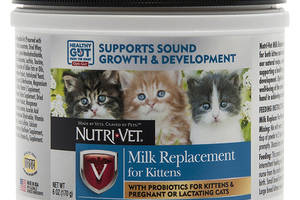 Заменитель молока для котят Nutri-Vet Milk Replacement 170 гр