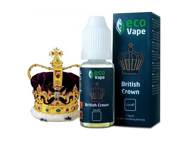 Рідина для електронних сигарет ECO Vape British Crown 9 мг/мл