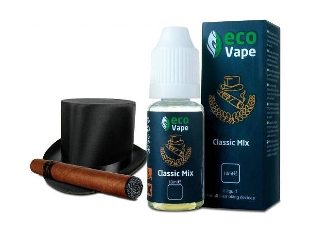 Жидкость для электронных сигарет ECO Vape Classic Mix 0 мг/мл