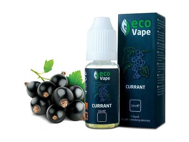 Жидкость для электронных сигарет ECO Vape Currant 0 мг/мл