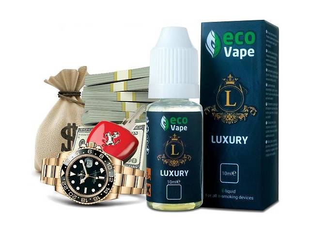 Жидкость для электронных сигарет ECO Vape Luxury 3 мг/мл