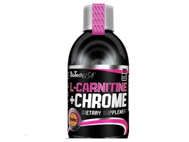 Жіросжігателя BioTech L-Carnitine 35 000 + Chrome 500 m