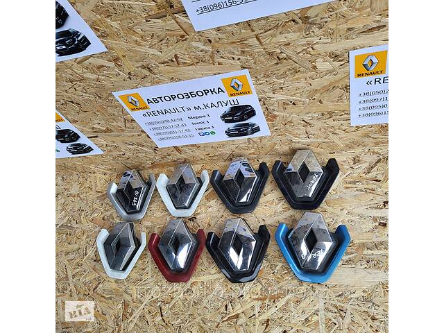 Значок капота Renault Megane 3 09-15р. (емблема Рено Меган ІІІ ...