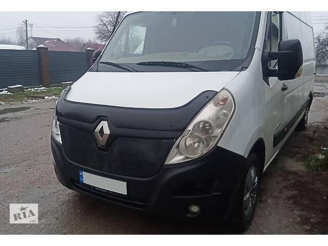 Зимняя решетка (2014+, верхняя) Глянцевая для Renault Master 2011↗ гг.