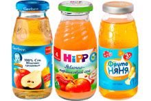 Фото Дитячі соки і напої