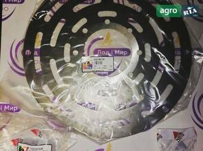 Демферна пластина в комплекті з шайбами і втулкою