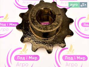 Зірочка Приводу 87631745, 87665224, 84275669 Транспортера Похилої Камери на Комбайн CR9080