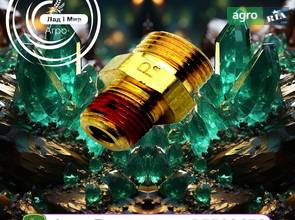 Штуцер RE502650 до комбайна John Deere