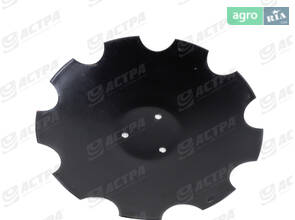 Диск леміша зубчастий 460x4 мм (3 отв.)