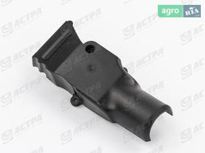 Корпус заслонки нижня частина