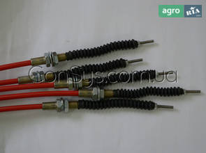 Трос управління педалі зливу, трактор К-744 Р