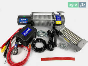 Электрическая лебедка 5,4т 24V BST 12000 LBS стальной трос Husar Winch