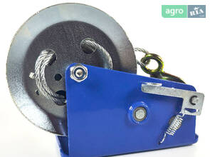Ручна лебідка 1.13 т BST R 2500 LBS сталевий трос Husar Winch
