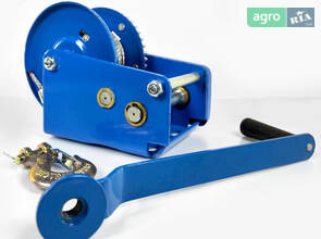 Ручная лебедка 0.9 т BST R 2000 LBS стальной трос Husar Winch