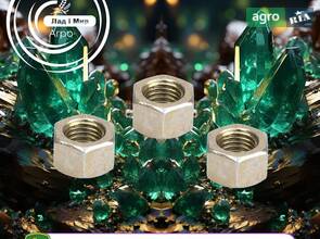 Гайка 14M7142 до комбайна John Deere