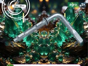 Важіль секції гідровиходу 