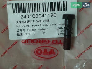 Порожній болт R. 060012 240100041190