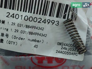 Пружина 1.29.031/884994342 240100024993
