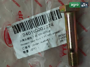 Болт гальмівних колодок 1.65.550/4995687 240100002274