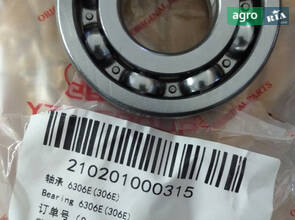 Підшипник кульковий 6306E(306E) 210201000315