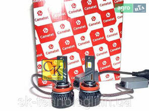Лампа H11 LED (2 шт) LED (світлодіодна) CANBUS лампочка 65 Вт (Cametet)