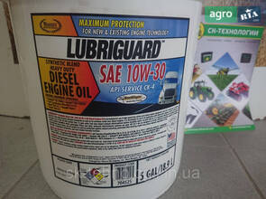 Моторне мастило для важкої техніки Lubriguard Synthetic Blend SAE 10W30 CK-4 18,93л