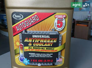 Антифриз концентрат Autoguard Full Strength Extended Life Antifreeze, 3,78л