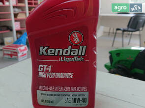 Моторна олива 10W40 Kendall GT-1 High Performance Motor Oil 0,946л