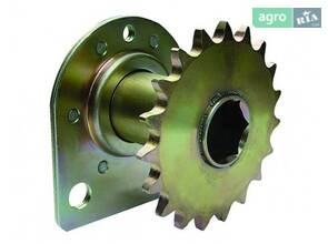 Зірочка та фланцевий підшипниковий вузол