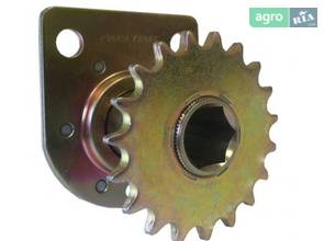 Зірочка та фланцевий підшипниковий вузол