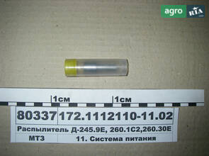 Розпилювач Д-245.9 Е, 260.1С2, 260.30 Е (пр-во АЗПИ) 172.1112110-11.02