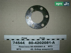 Пластина МТЗ (вир-во МТЗ) 80-4202081-А