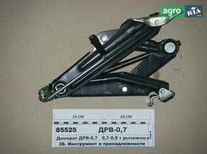 Домкрат ДРВ-0,7 0,7-0,8 т важільно-гвинтовий (пр-во Руслан-Комплект) RTD-0,7