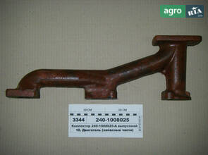 Колектор випускний Д-240 (вир-во Руслан-Комплект) 1740 240-1008025