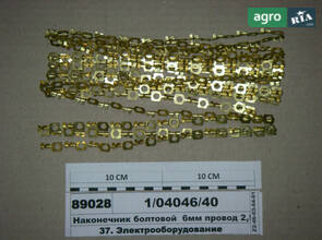 Наконечник болтовою 6мм провід 2,5 - 4,0 мм кв (пас.) (S. I. L. A. AC) 1/04046/40 (31904)