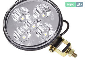 Фара МТЗ робоча кругла 5 LED 15W ФГП-101-01