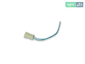 Колодка з'єднає. 2 контактна (комплект: тато + мама) 20604/20605