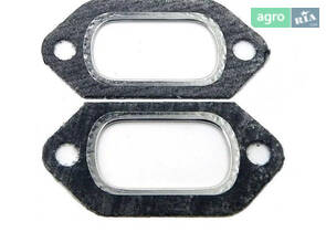 Прокладка випускного колектора Д-144 (безасобуст) (пр-во Лозова) Д37М-1008170Б-Р-Б