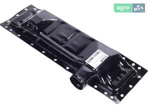 Бак радіатора МТЗ-1221 нижній (латунь) 3 отвори на бічній стороні (S.I.L.A. AC) 1221-1301075-С3